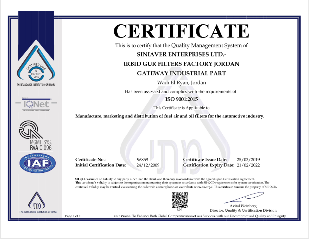 ISO 9001-2015